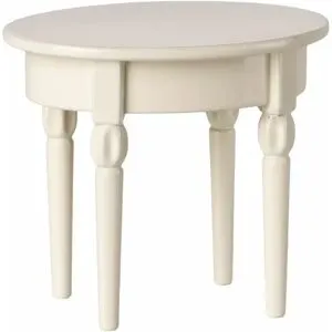Table d'appoint vintage Souris Blanc cassé