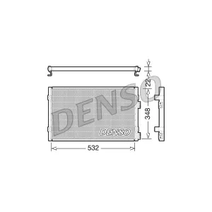 DENSO DRM20009 Radiateur du moteur