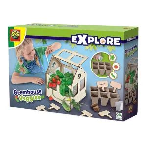 Kit SES Creative Greenhouse Veggies multicolore