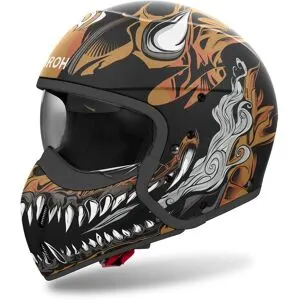 Casque Airoh J 110 Oni Brillant - Casque Transformable AIROH