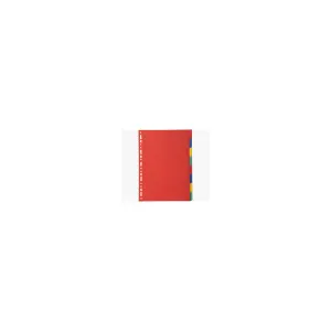 Exacompta 2008e Intercalaire Carton Multicolore