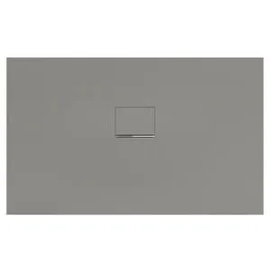 V&B; Bac à douche Squaro Infinity 130x80x4 cm, gris, installation affleurante ; Villeroy & Boch (UD…