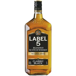 Label 5 1l Whisky