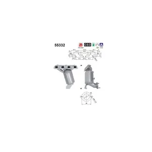 AS 55332 Catalyseur
