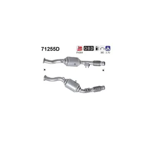 AS Catalyseur pour MERCEDES-BENZ: Sprinter (Ref: 71255D)