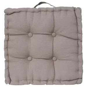 Coussin de Sol Dorian 40x40cm Gris