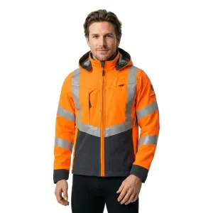 Vestes softshell blackpool veste softshell blackpool orange/bleu marine tl entre 4 et 6 l softshell…