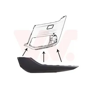 VAN WEZEL Spoiler pour AUDI: Q5 (Ref: 0402501)