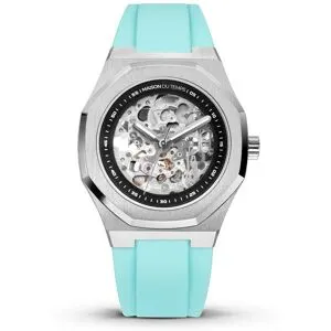 MaisonDuTemps MTBeta Skeleton Miyota Silicone Turquoise