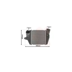 VAN WEZEL Intercooler, échangeur pour MAZDA: 5 (Ref: 27004243)