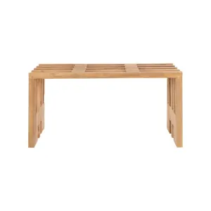 Moloo Banc en teck massif recyclé 90 cm