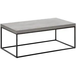 Table Basse Delano Effet Béton Gris