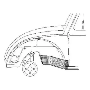 VAN WEZEL 5801.08 Bas de caisse