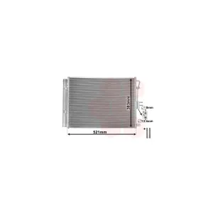 VAN WEZEL 82015701 Condenseur, climatisation