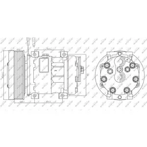 NRF 32885 Compresseur de clim