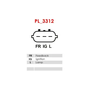 Dynamo / Alternateur As-Pl A6036 Mini