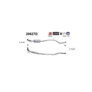 AS 28627D Catalyseur