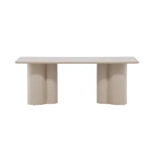 Table Basse Design Olivia 120cm Beige