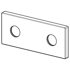 Hansa rosace complète 175 x 75 mm 59913708