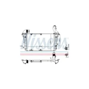 NISSENS 961267 Intercooler