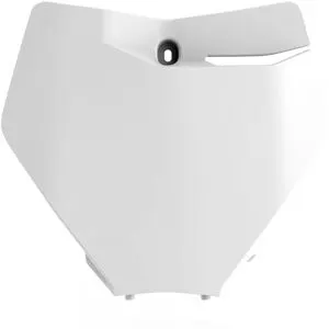 Plaque avant Polisport blanc
