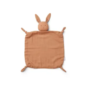 Doudou plat Agnete Rabbit Tuscany rose