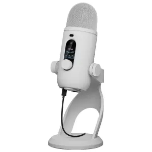 Micro Gamer Blue Yeti 2 Blanc