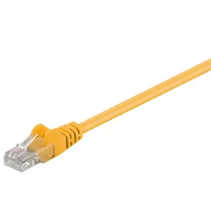 Câble Patch Goobay Cat 5e, U/utp, Jaune