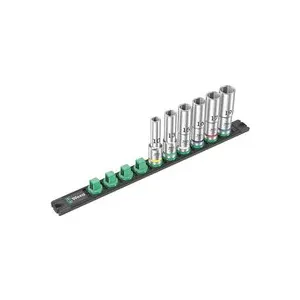 Jeu 6 Douilles 1/2 - Socket Rail C Deep 1