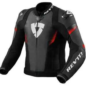 Blouson Moto Rev it CONTROL Noir/Rouge