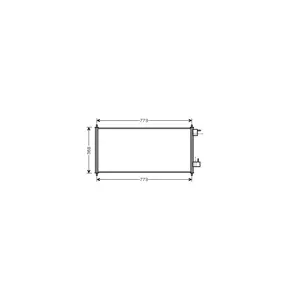 VAN WEZEL Condenseur, climatisation pour FORD: Connect (Ref: 18005361)
