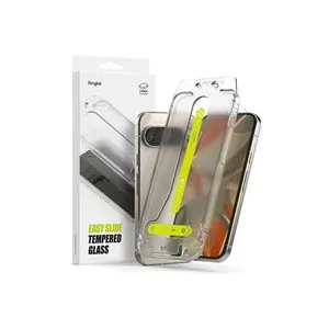 Ringke Easy Slide Screen Protector for Google Pixel 9 / 9 Pro, Glass Protected, Full Glue, Set 2 pi…