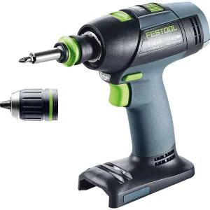 Perceuse-visseuse sans fil t 18+3 basic + systainer