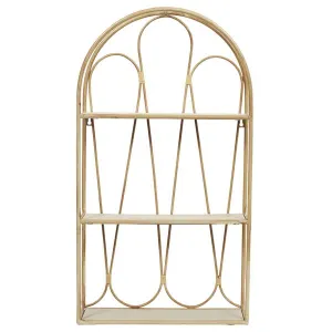 Étagère Murale Arche Java 73cm Naturel