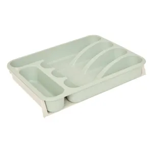 Range-Couverts Extensible Poly 28cm Vert