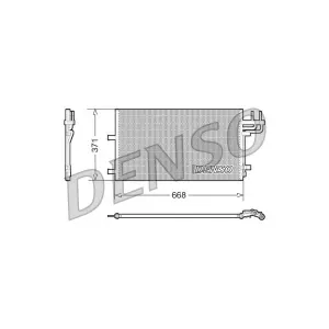 DENSO DCN10007 Condenseur, climatisation