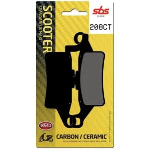 Plaquettes de freins SBS 208CT