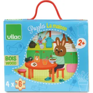 Puzzles de la maison - coffret bois