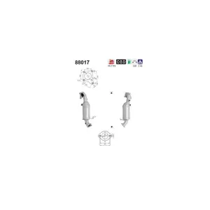 AS 88017 Catalyseur