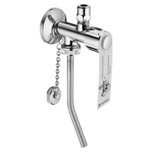 Schell vanne d'angle d'échantillonnage 038350699 chromé, 2000 / 2 ", avec ASAG easy