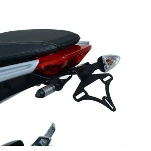 R&G Racing Support de plaque R&G; Racing noir Zero SRF