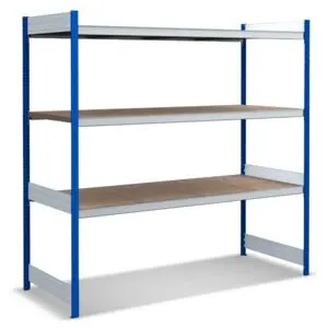 Rayonnage À Tablettes Agglomérée De 824x2000 Mm Bleu