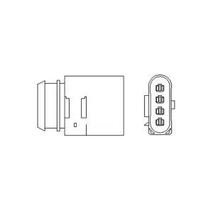 Sonde Lambda Magneti Marelli Osm021 Audi;Skoda;Volkswagen