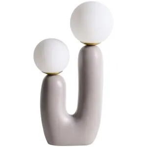 Lampe À Poser Tulun Gris