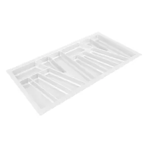 Range-couverts 830x435mm Blanc