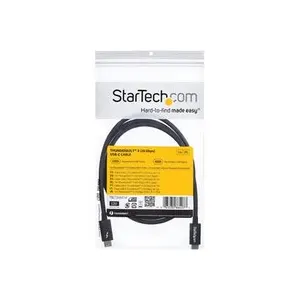 StarTech.com Câble Thunderbolt 3 (20 Gb/s) USB-C de 1 m - Compatible Thunderbolt, USB et DisplayPor…