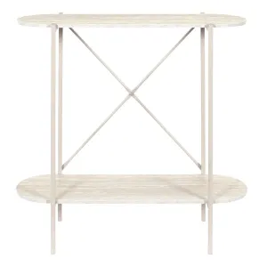 Console Avec Étagère Terra Nova 85cm Beige