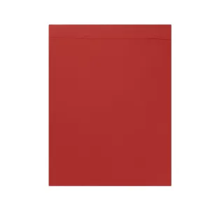 Drap plat studio coton rouge