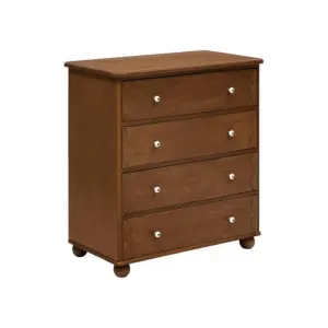 Commode 4 Tiroirs Mona 85cm Marron