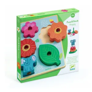 Puzzle 7 pcs Puzz & Stack Happy - Djeco